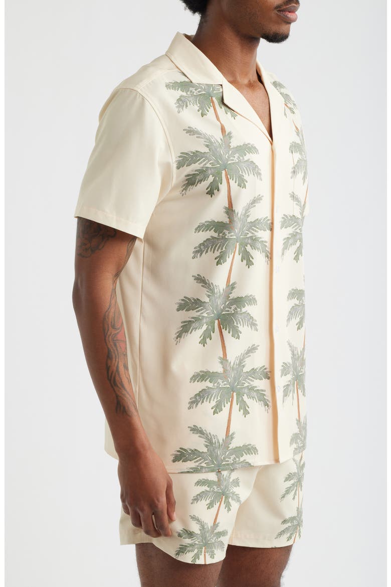 Palm Row Weekend Camp Shirt, Alternate, color, LIGHT GREEN