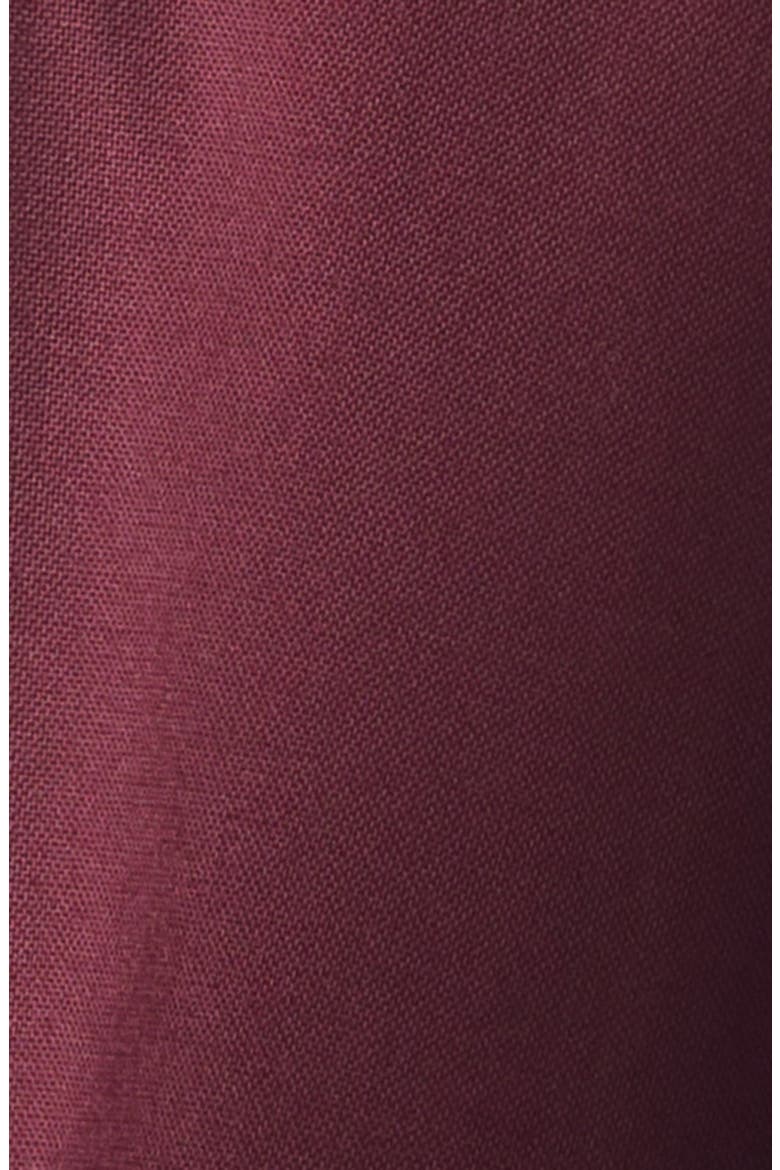 Mending Embroidery Midi Dress, Alternate, color, 00R97DARK BURGUNDY