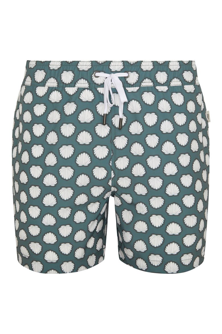 Stretch Volley Swim Trunks, Alternate, color, IVY MULTI