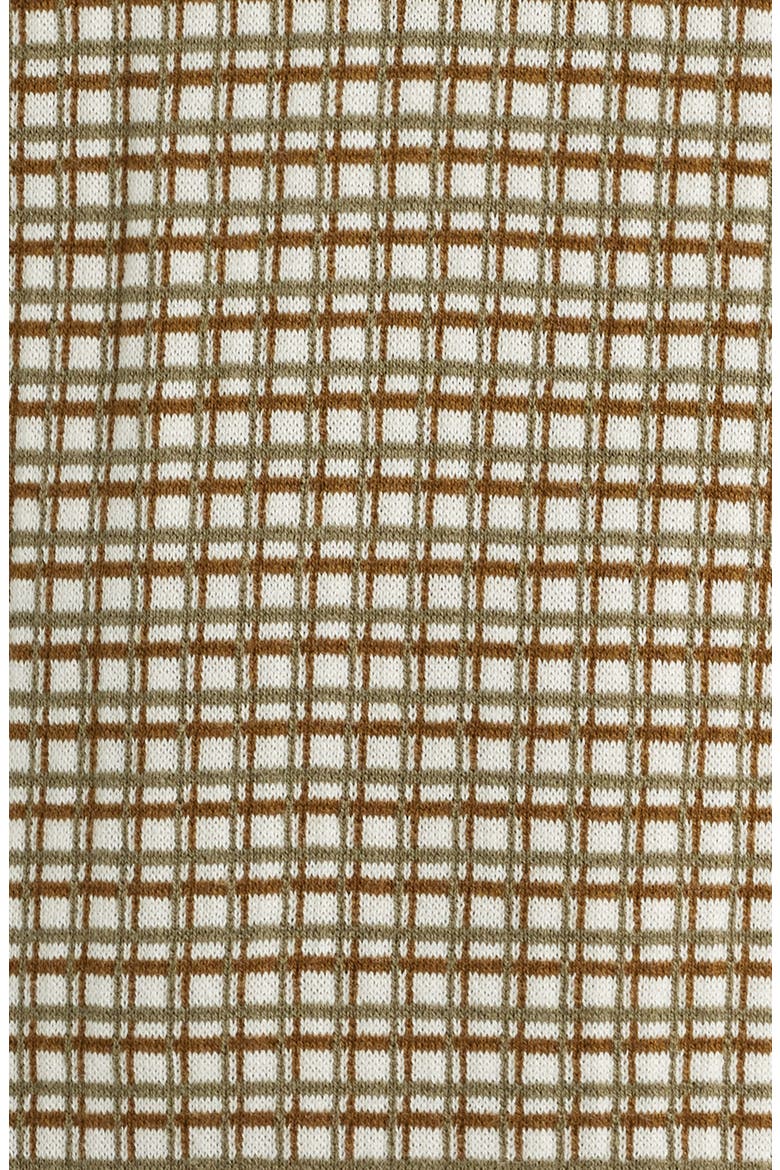 Grid Stitch Polo, Alternate, color, CRME FRAICHE