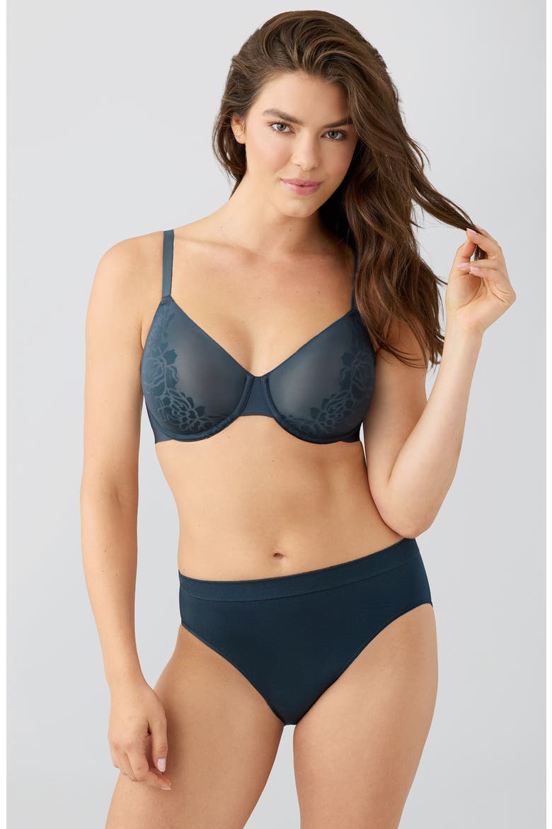 Confidence Boost™ Underwire Bra, Alternate, color, DARK SLATE