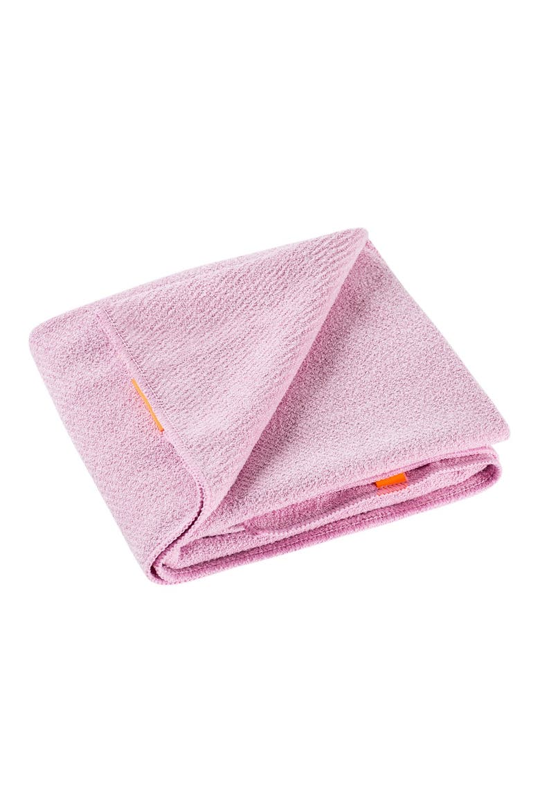 Rapid Dry Lisse Hair Towel, Main, color, DESERT ROSE