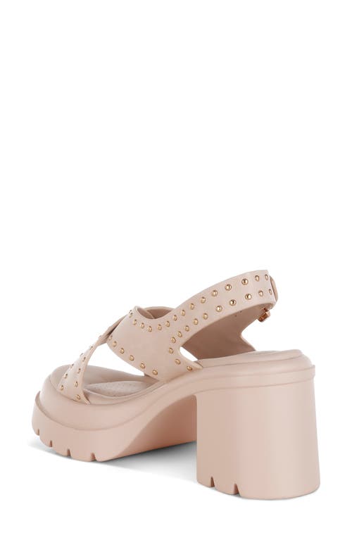 London Rag Nambo Lug Sole Sandal In Beige