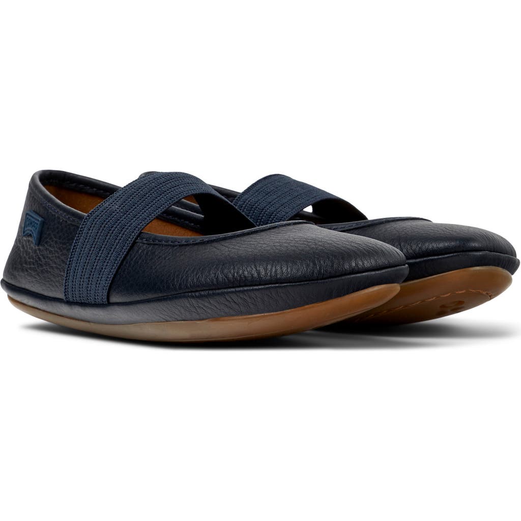 Shop Camper Kids' Right Mary Jane Ballet Flat In Navy