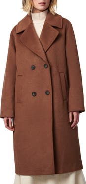Bernardo Relaxed Double Breasted Coat