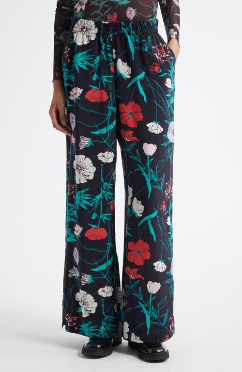 Marimekko Nitty Perenna Floral Pants In Multi