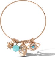 Jessica Simpson Turquoise Evil Eye Bracelet