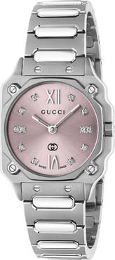 Gucci G-Flat XL Bracelet Watch, 24mm