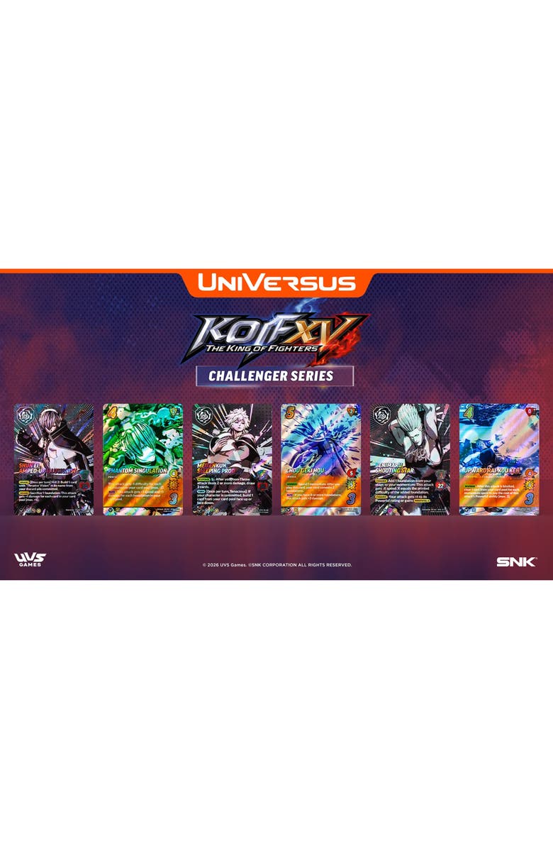 UniVersus Deck Building Card Game, Alternate, color, Multicolored