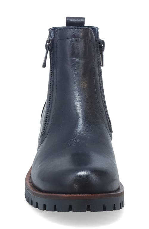 Miz Mooz Alise Block Heel Bootie In Blue