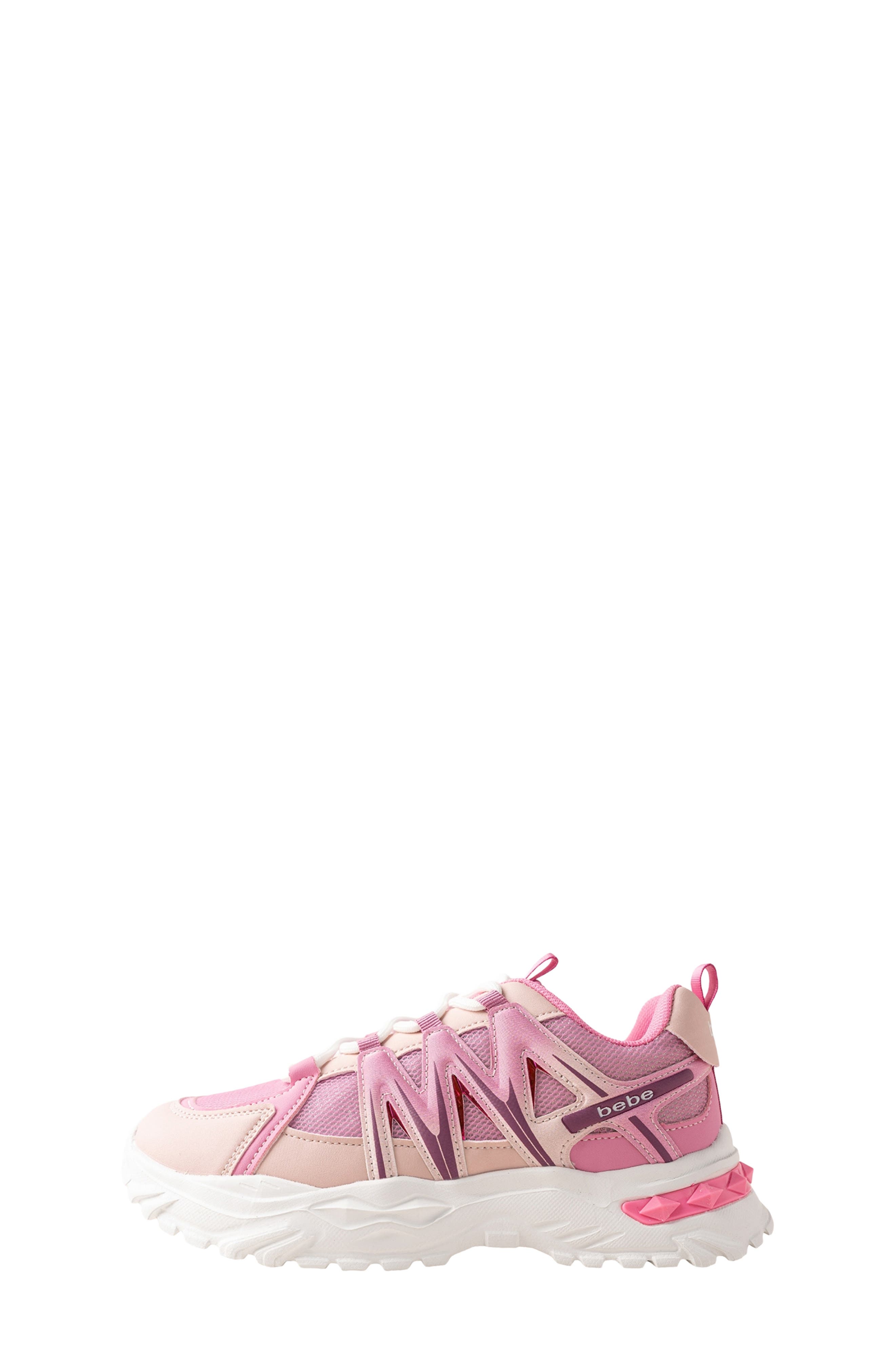 Kids' Ombre Mesh Jogger Sneaker, Alternate, color, FUCHSIA