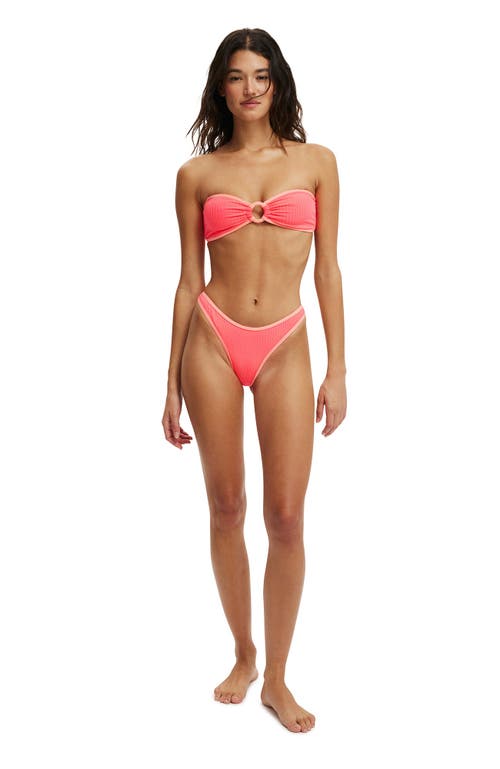 COTTON ON BODY COTTON ON BODY RING FRONT BANDEAU BIKINI TOP