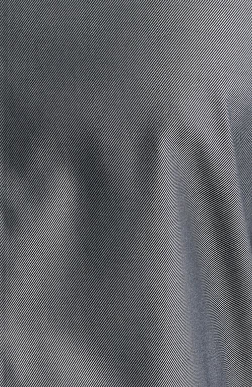 1863 By Eterna Royal Twill Modern Fit Solid Non-iron Cotton Dress Shirt In Gray