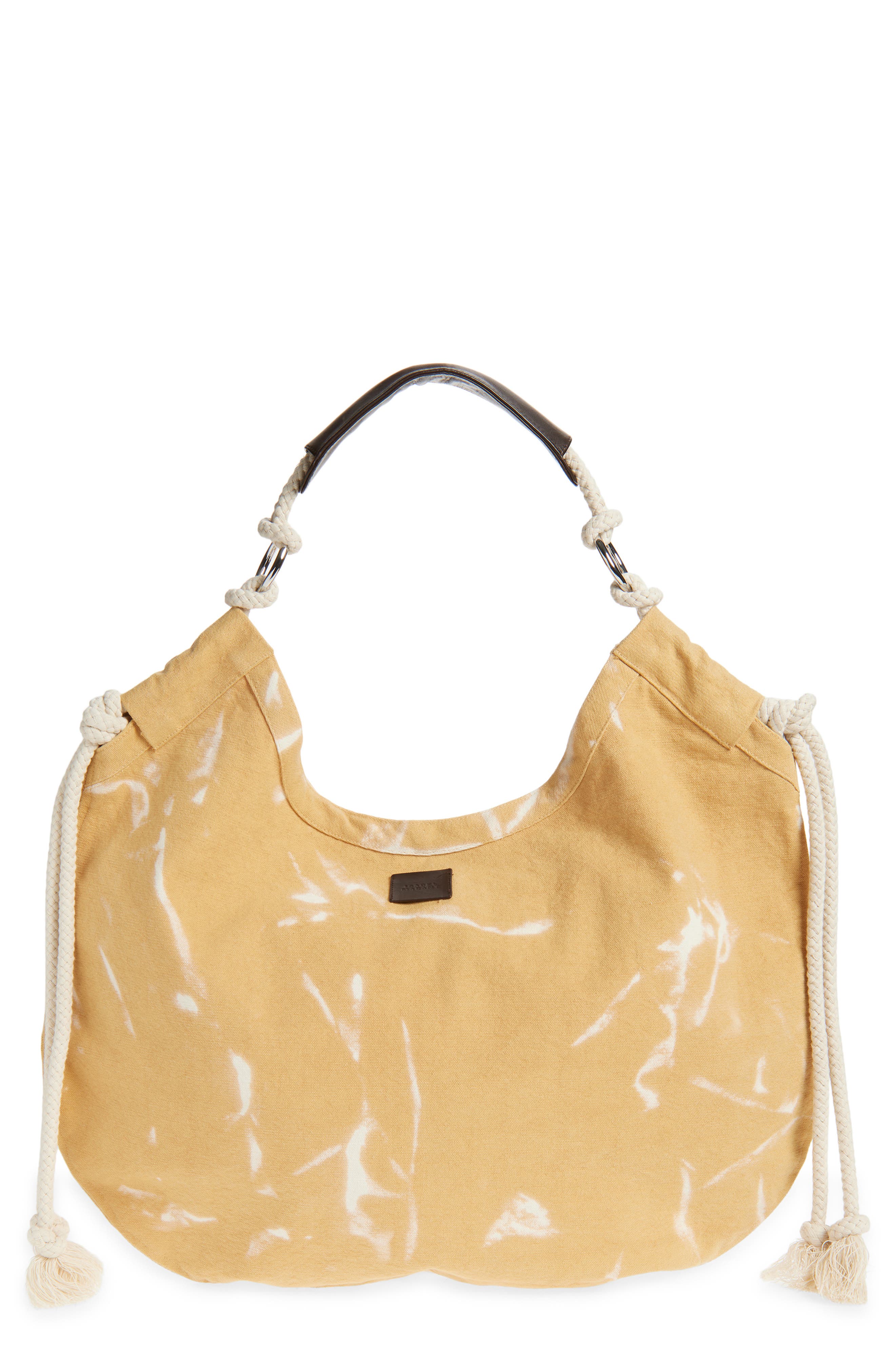 Isabel Marant Byron Canvas Tote, Main, color, Honey