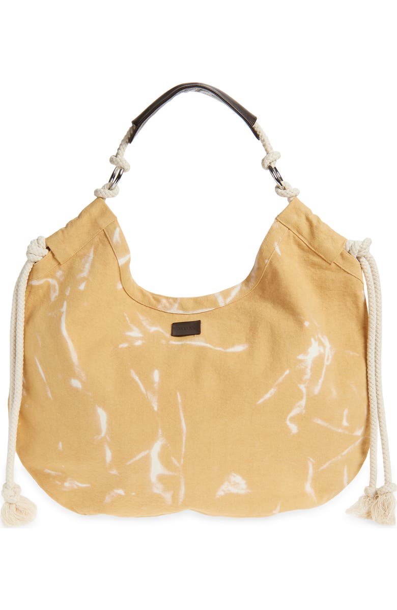 Isabel Marant Byron Canvas Tote, Main, color, Honey