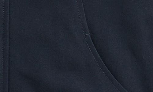 Moose Knuckles Kids' Down Parka With Removable Genuine Shearling Trim Hood In Blue