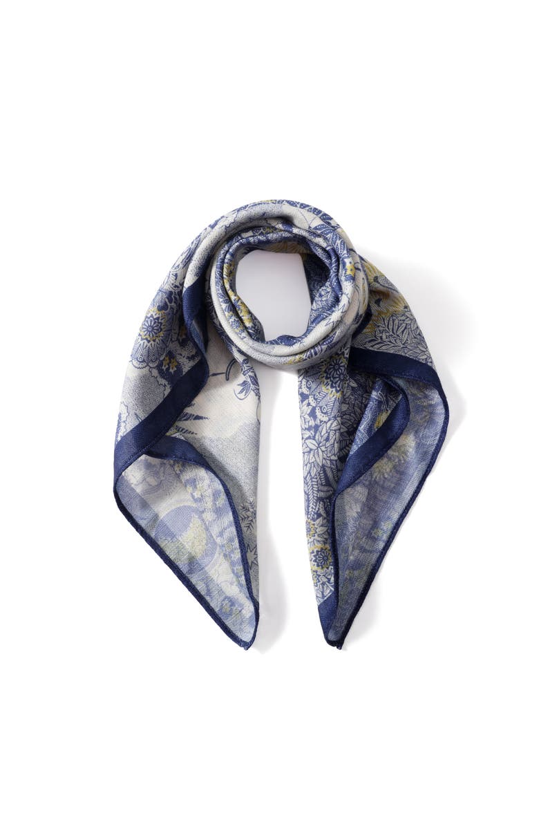 Youzey The Juliette Scarf, Main, color, Blue/Yellow