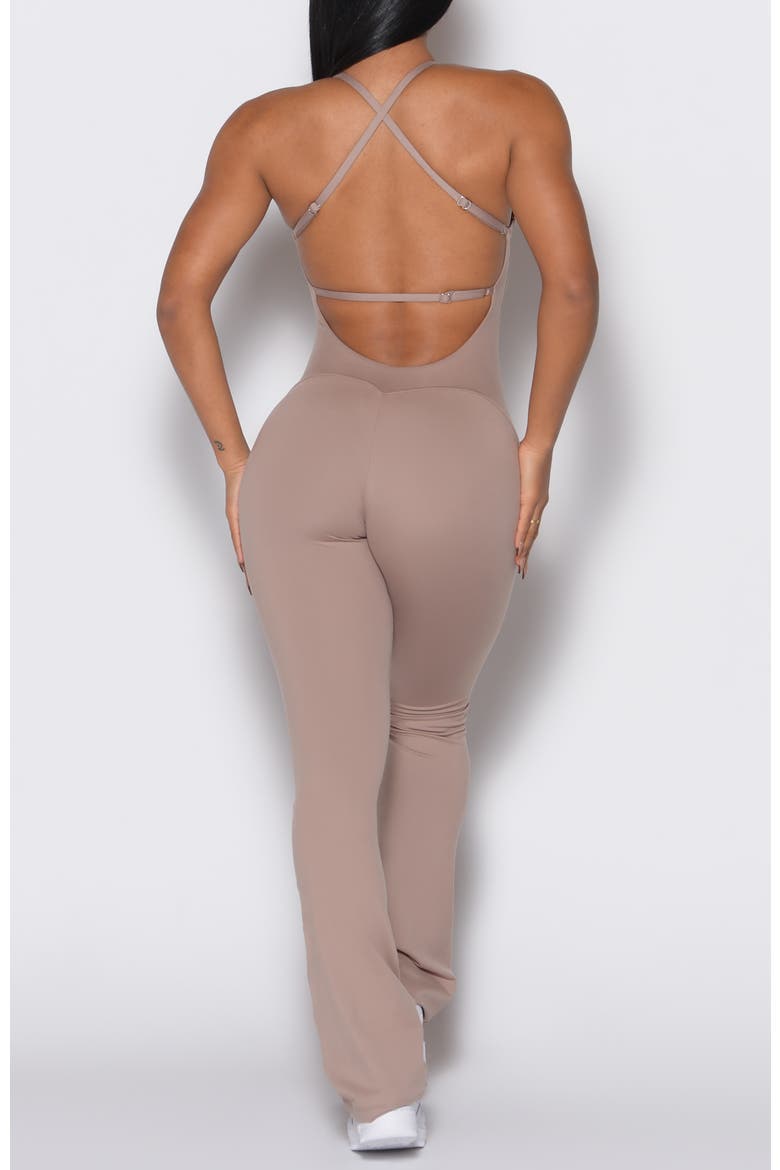 Bombshell Bunny Bodysuit, Alternate, color, Clay