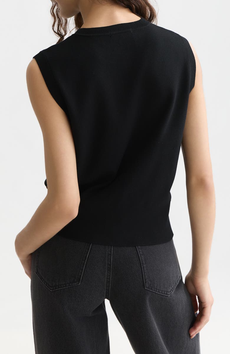 Scotch & Soda Relaxed Sweater Vest, Alternate, color, Meteorite