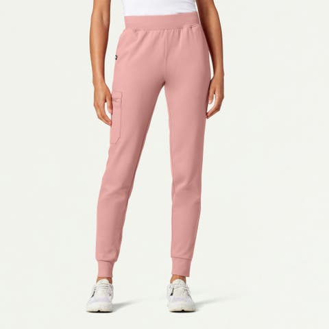 Rubi Women's 6-Pocket Slim Knit Scrub Jogger