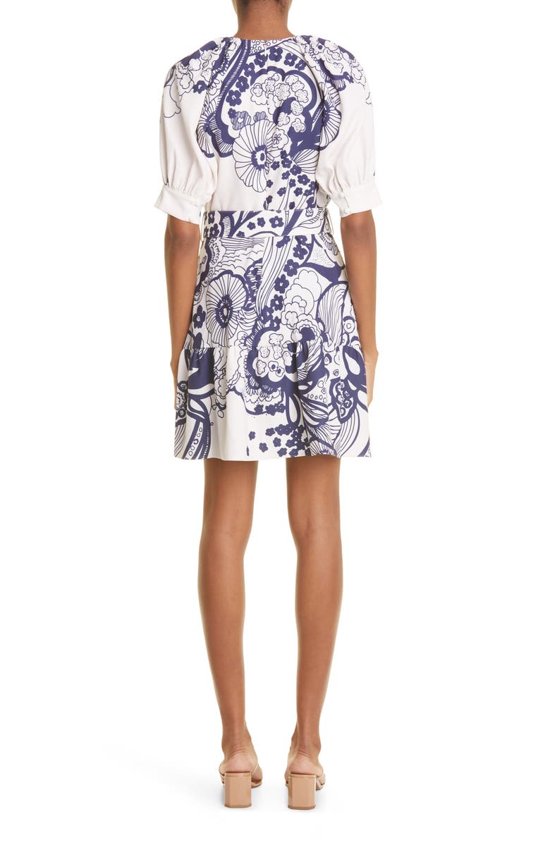 Ted Baker London Soira Floral Belted Dress, Alternate, color, 