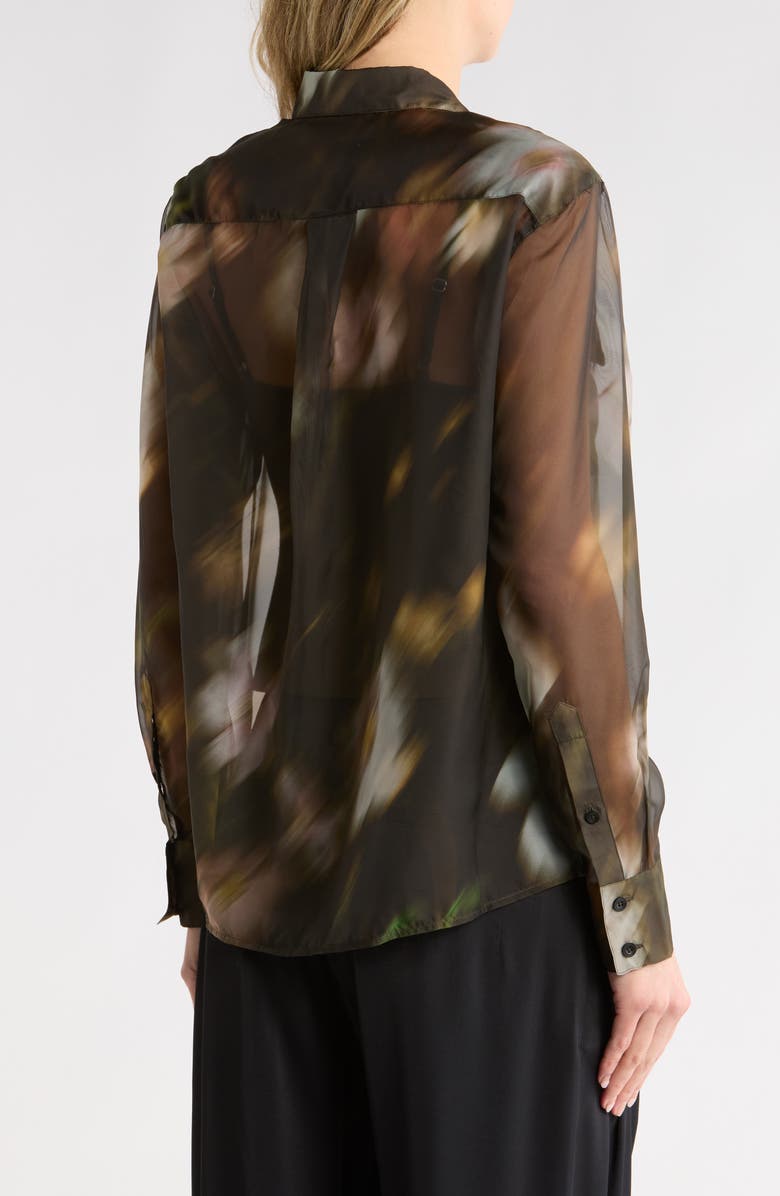 rag & bone Sonica Button-Up Shirt, Alternate, color, Multi Black