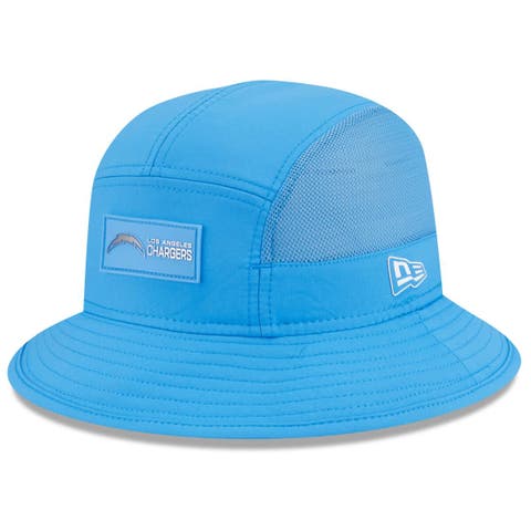Men's New Era Powder Blue Los Angeles Chargers 2025 Sideline  Bucket Hat