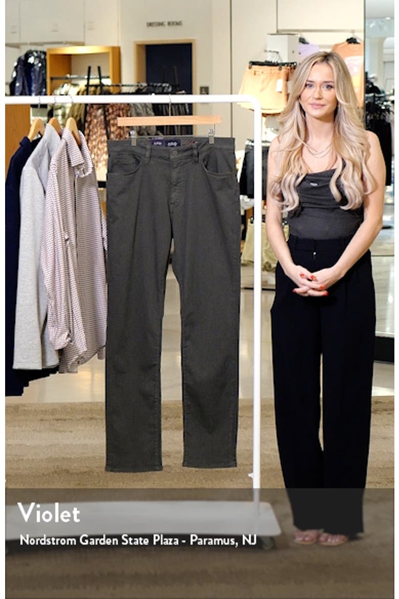 Charisma Relaxed Fit Stretch Five-Pocket Pants video