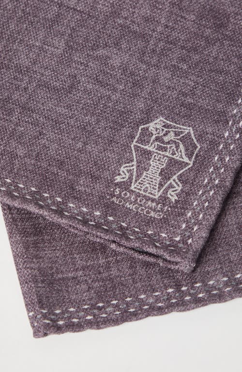 Brunello Cucinelli Silk Pocket Square
