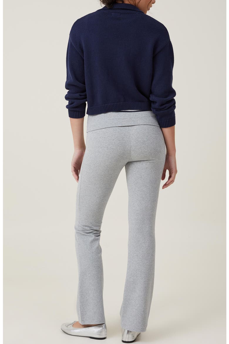Bella Bootleg Pant, Alternate, color, GREY MARLE