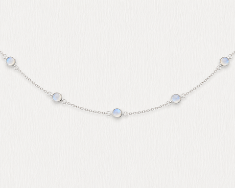 June Birthstone Bracelet Moonstone