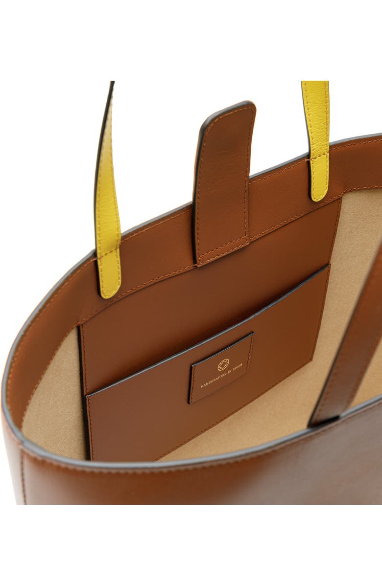 LA PORTEGNA Olivia Tote Vegetable Tanning, Alternate, color, Brown