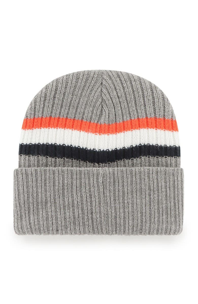 '47 Men's '47 Charcoal Auburn Tigers Highline Cuffed Knit, Alternate, color, Charcoal