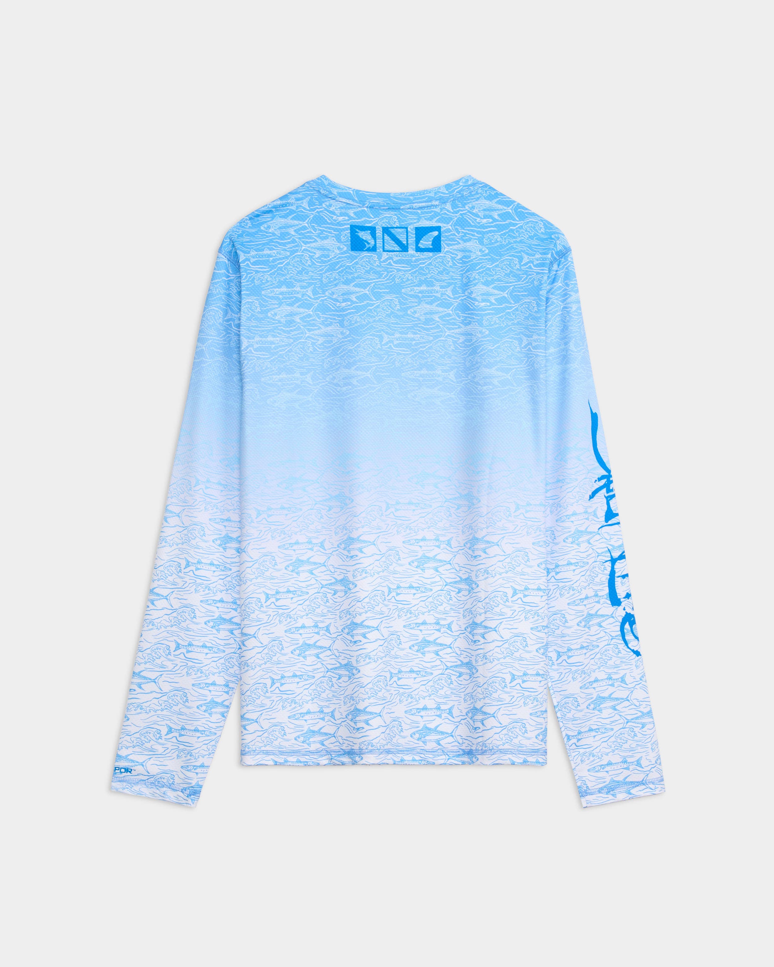 Current and Catch Fade 2.0 Perforated Tee - image 2