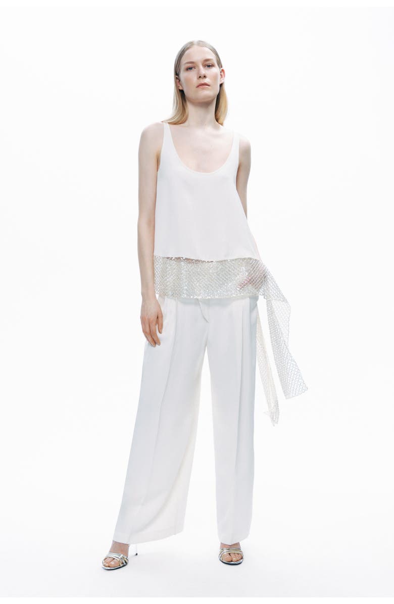 Nocturne Tie Detail Blouse, Alternate, color, 