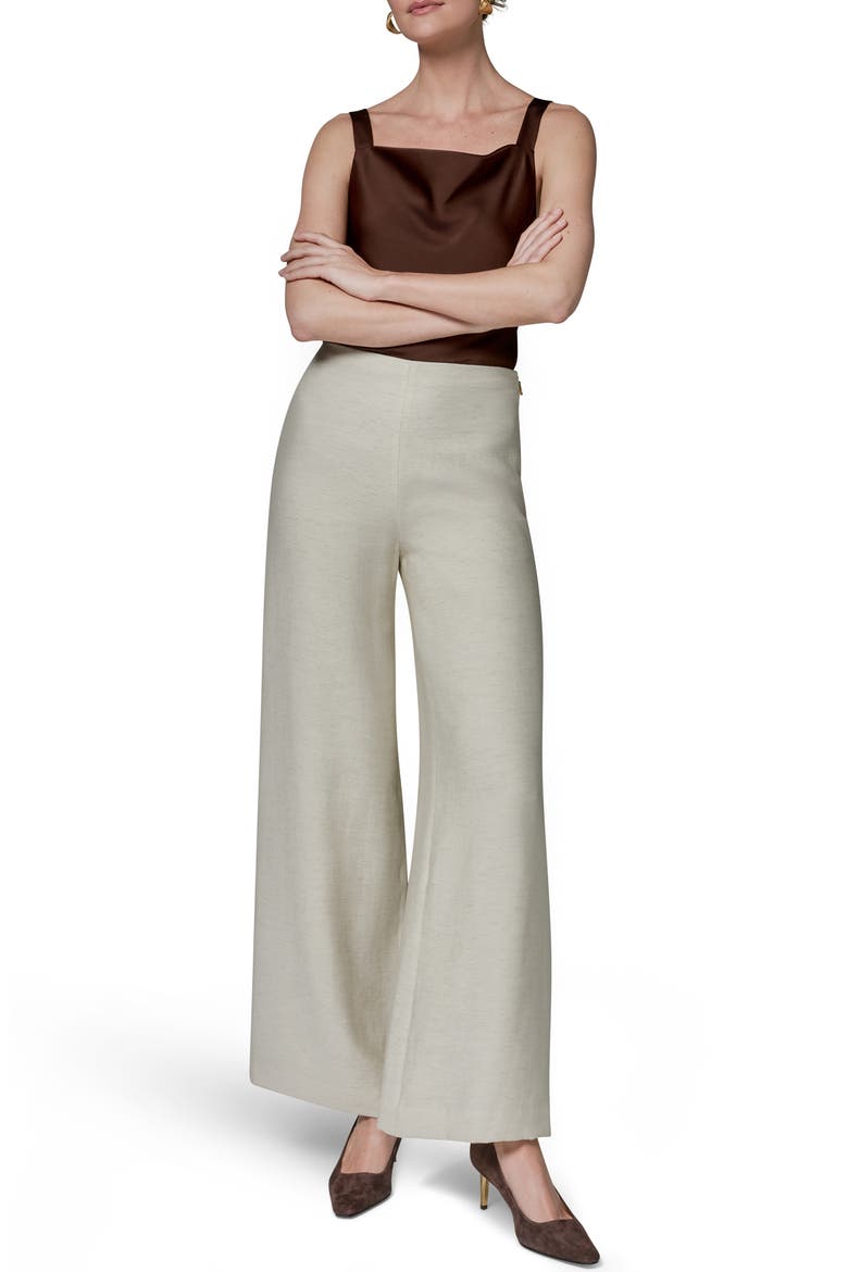 Wide Leg Pants, Alternate, color, LT SISAL