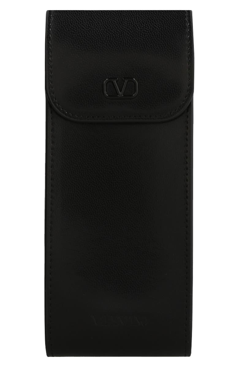 Valentino 146mm Shield Sunglasses, Alternate, color, 