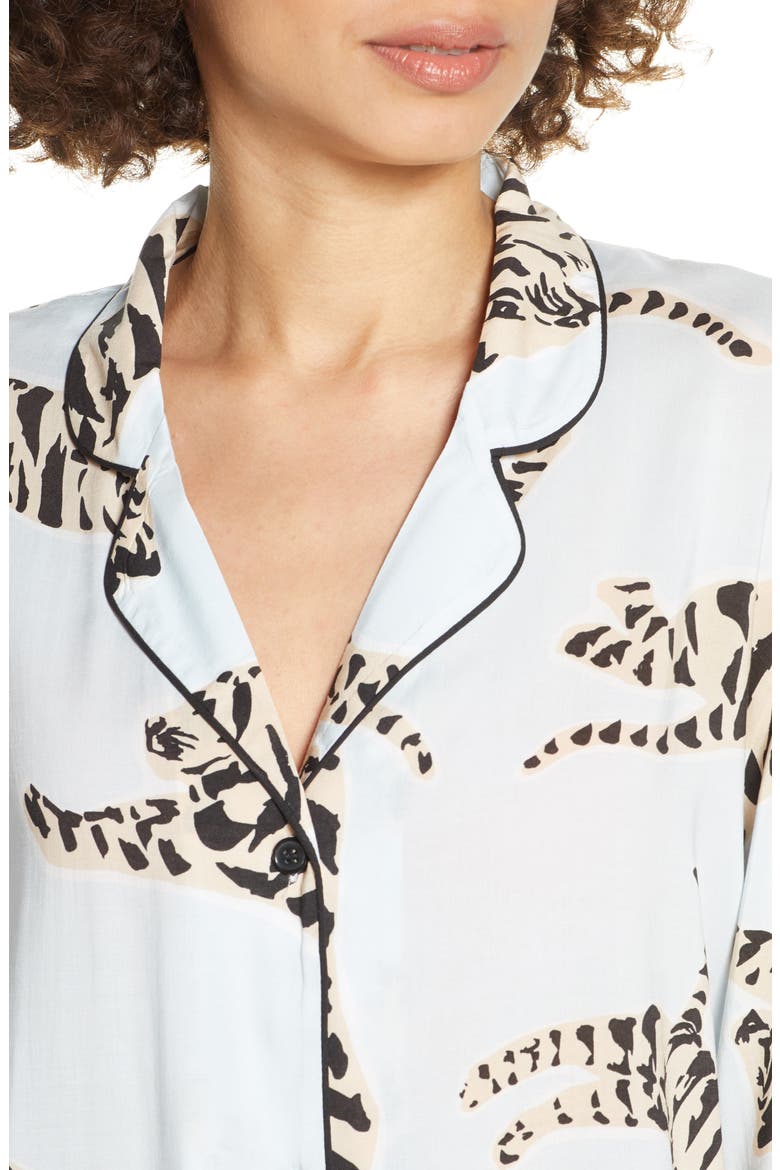 Mia Pajamas, Alternate, color, TIGER SKY
