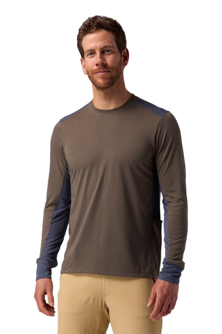 Bga Slickrock Drirelease Long-Sleeve Tech T-Shirt - Men's, Main, color, Kalamata/Turbulence