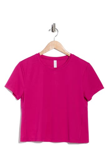 X By Gottex Mesh Back T-shirt In Pink
