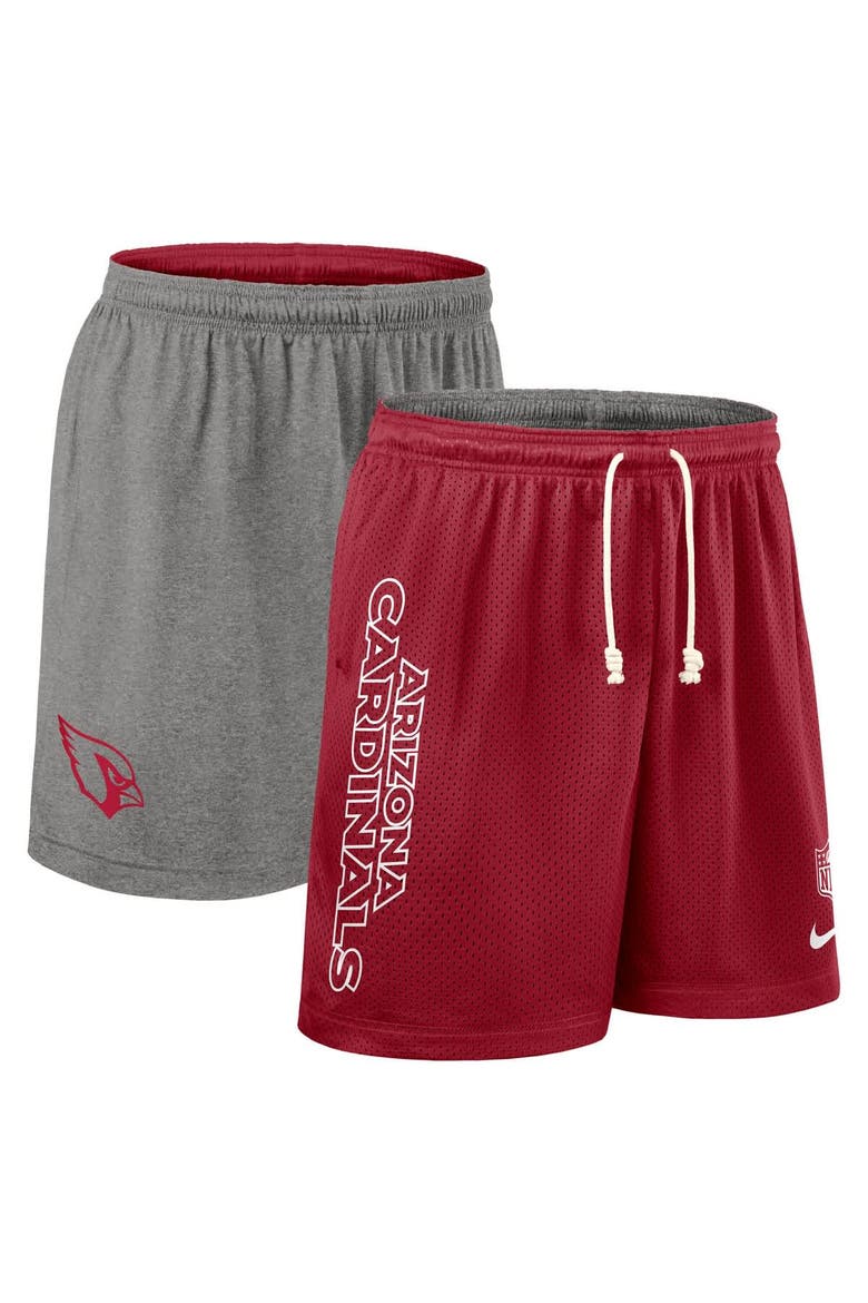 Men's Nike Cardinal Arizona Cardinals Sideline Reversible Performance Shorts, Alternate, color, Cardinal