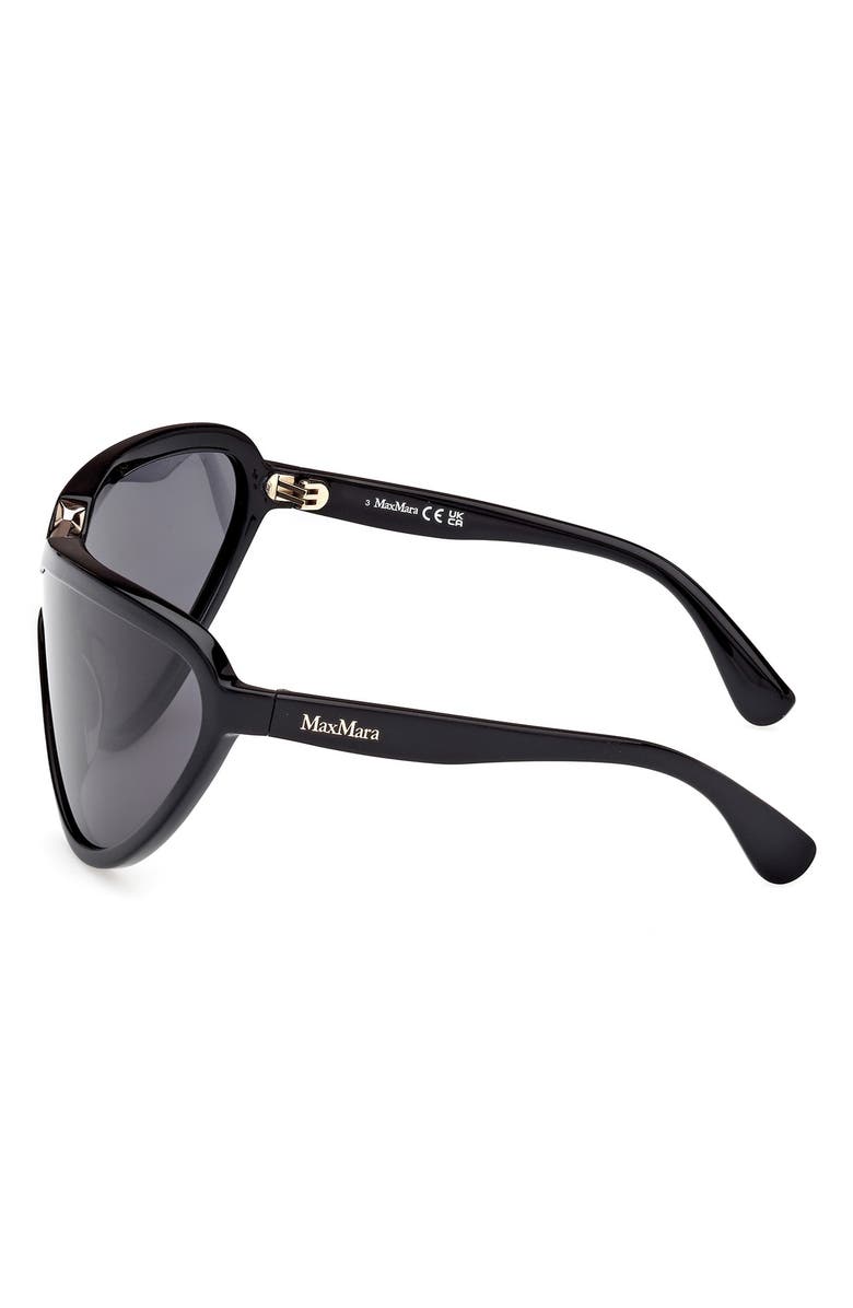 Max Mara Emil 0mm Shield Sunglasses, Alternate, color,