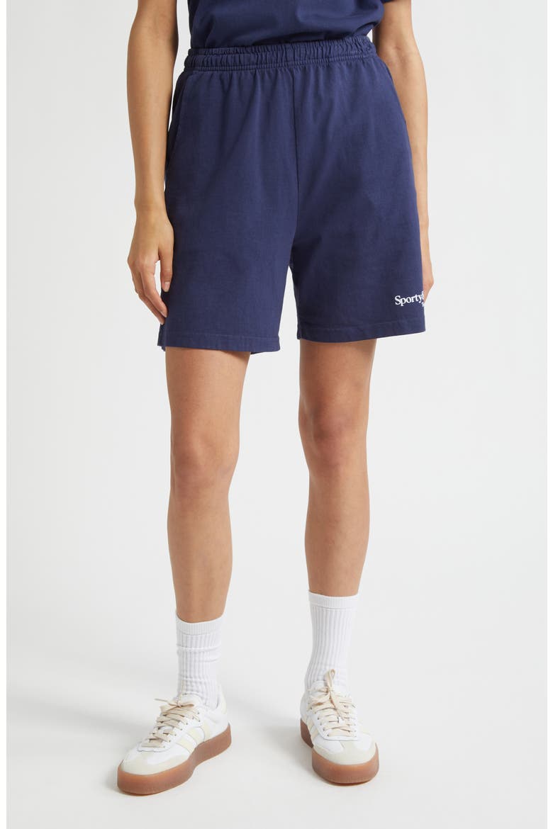 Gender Inclusive Play Tennis Gym Shorts, Main, color, DARK NAVY