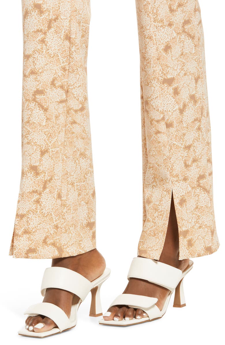 Open Edit Slim Fit Split Hem Pants, Alternate, color, 