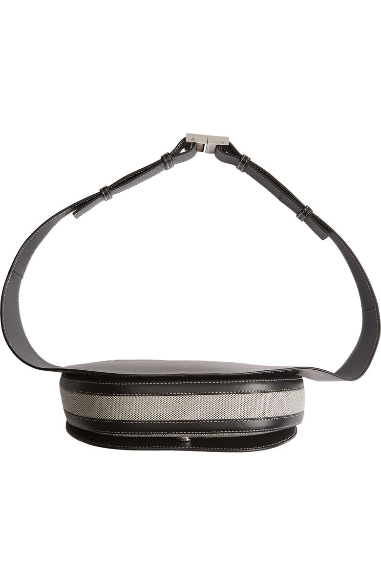 Burberry Olympia Horseferry Print Canvas Belt Bag, Alternate, color,