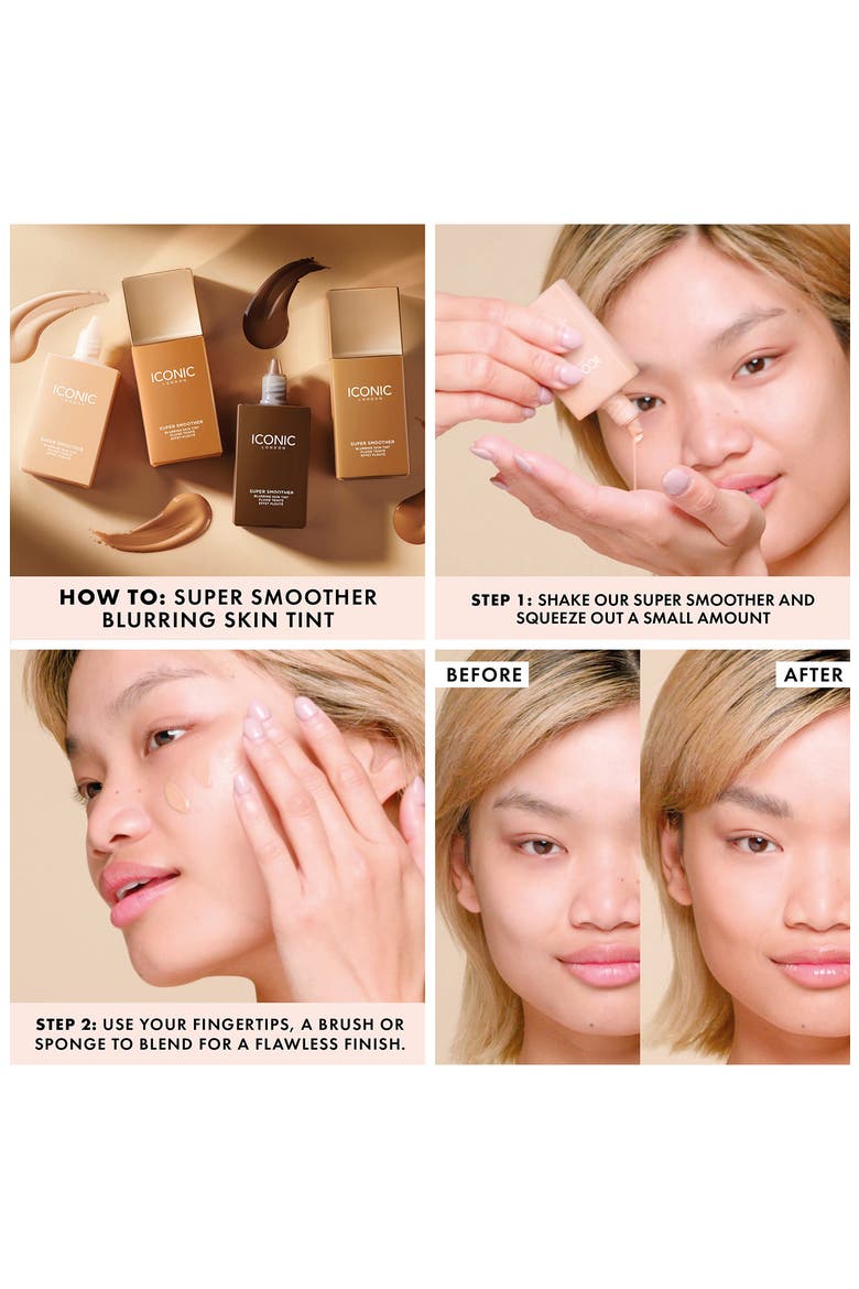 Super Smoother Blurring Skin Tint, Alternate, color, GOLDEN DEEP