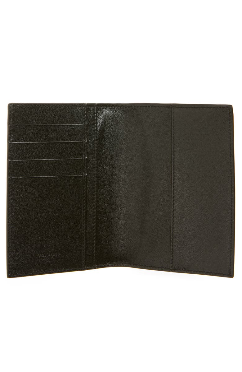Dolce&Gabbana Leather Passport Holder, Alternate, color,