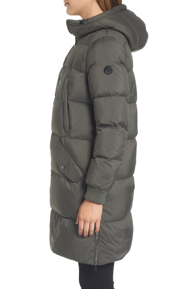 Bernardo Quilted Down Jacket, Alternate, color,