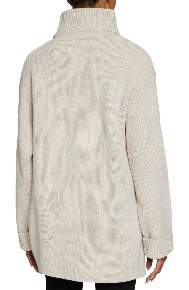 Santorelli ROSA Oversized Knit Coat in Extra Fine Wool Blend, Alternate, color,