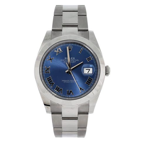 Oyster Perpetual Datejust Automatic Watch Stainless Steel 41